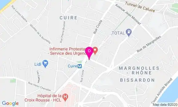 Localisation Jessica Vial