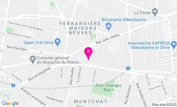 Localisation Nicolas Bandrac