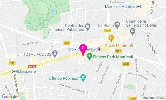 Localisation Christine Bisson