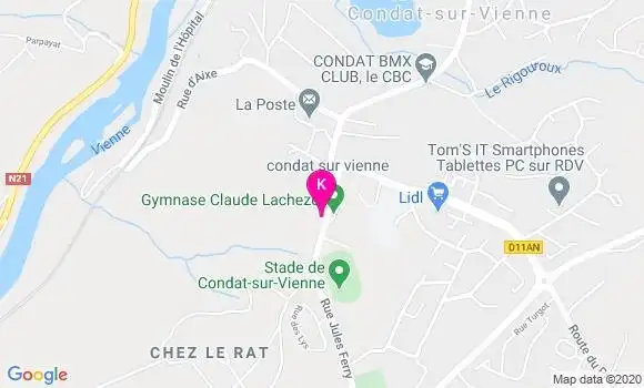 Localisation Antoine Couteau