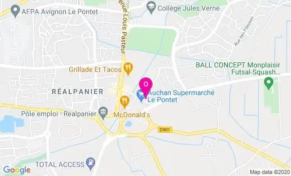 Localisation Lucile Brouard