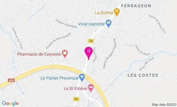 Localisation Emilie Latil