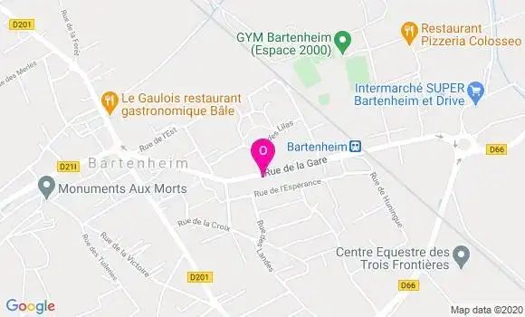 Localisation Cyril Baque