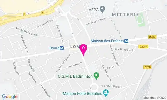 Localisation Eric Lomme