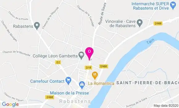 Localisation Pierre Jean Dizien