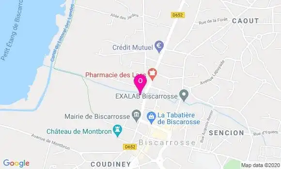 Localisation Marie Cecile Courbin