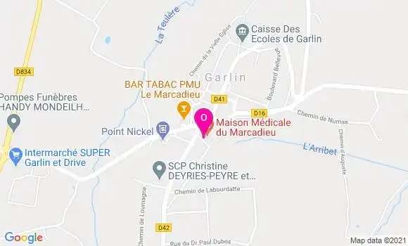 Localisation Emmanuelle Gourdon