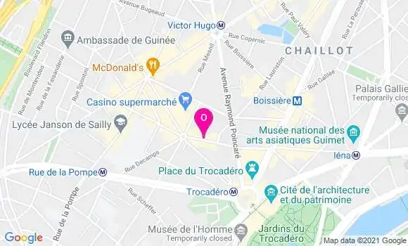 Localisation Adrien Lafond