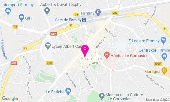 Localisation Clemence Lagier