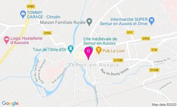 Localisation Fanny Topin