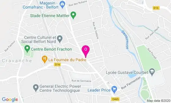 Localisation Sandra Baes