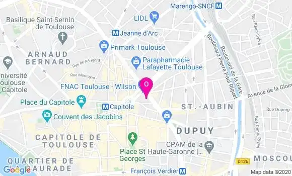 Localisation Guillaume Castanier