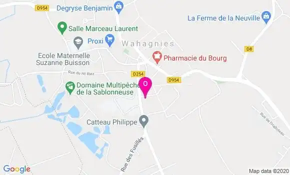 Localisation Manon Verhamme