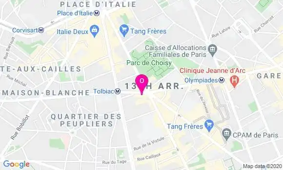 Localisation Isabelle Rey