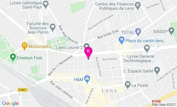 Localisation Lionel Chartreux