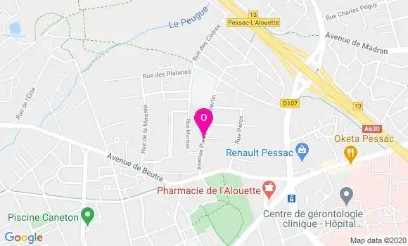 Localisation Flore Limouzin