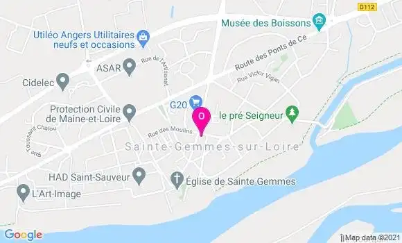 Localisation Marine Mossmann Forestier