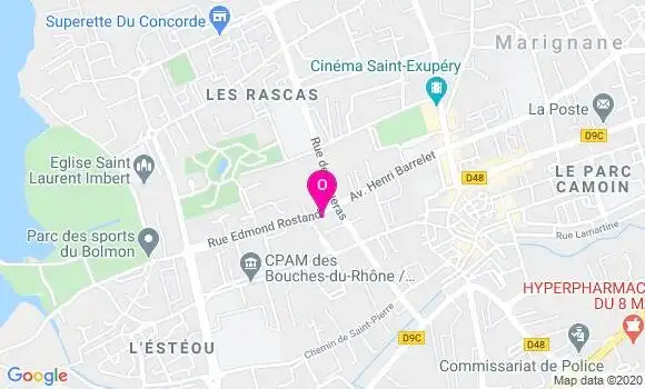 Localisation Marion Bertora