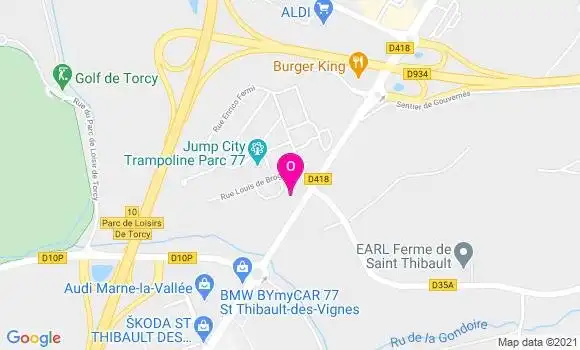 Localisation Rudy Zaouch