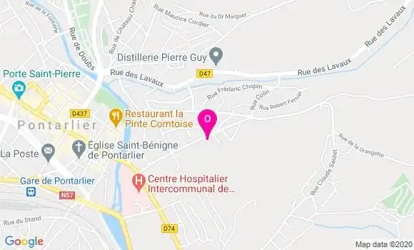 Localisation Antoine Raclot