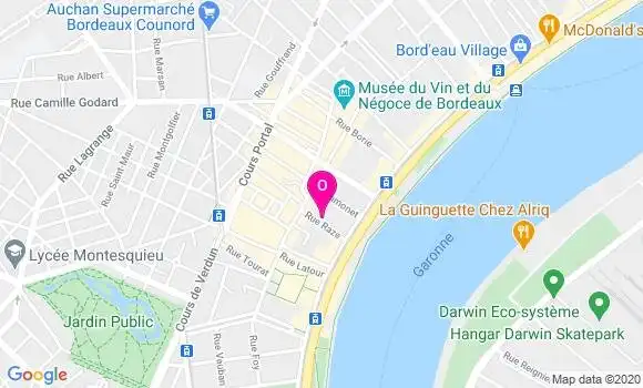 Localisation Margaux Lescure