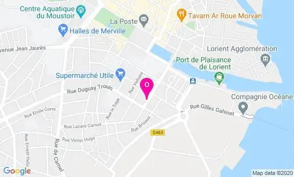 Localisation Thomas Prouvoyeur