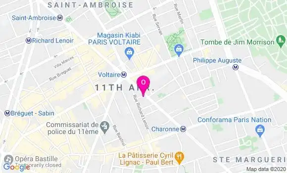 Localisation Chloe Benais