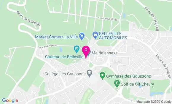 Localisation Michel Bonnetin