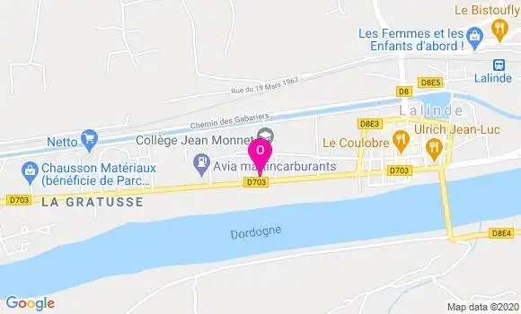 Localisation Paul Huet