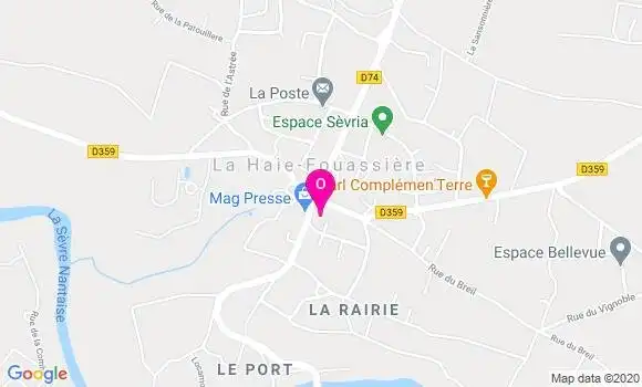 Localisation Marie Savin