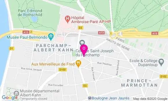 Localisation Elijah Cohen Gonthier