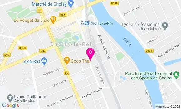 Localisation Cynthia Raine