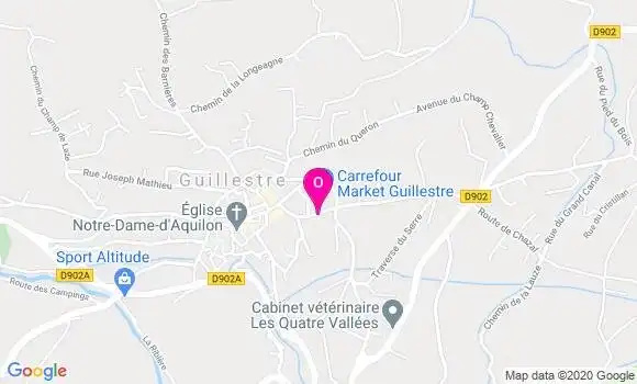 Localisation Julie Gegout
