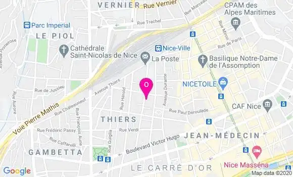 Localisation Jean Thiercelin