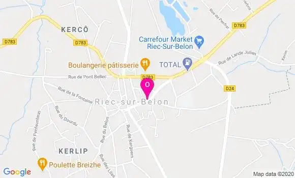 Localisation Bertrand Touchard
