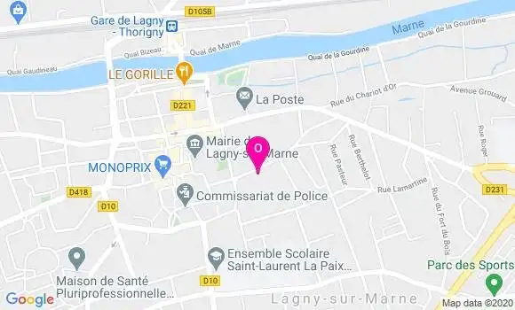 Localisation Christophe Courtaut