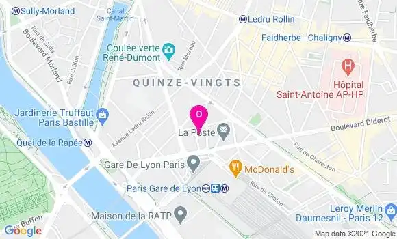 Localisation Pierre Bares