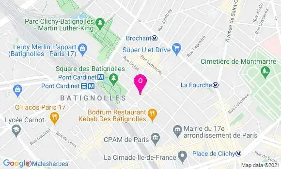 Localisation Alexandre Bertholon