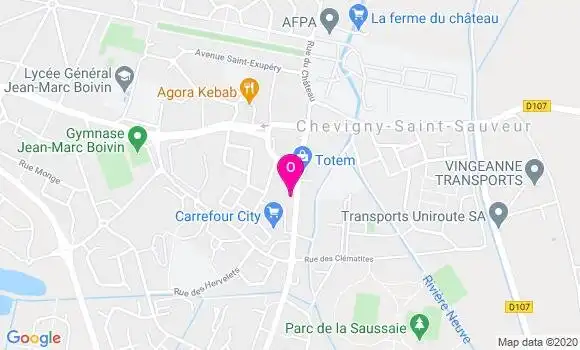 Localisation Claire Gambey
