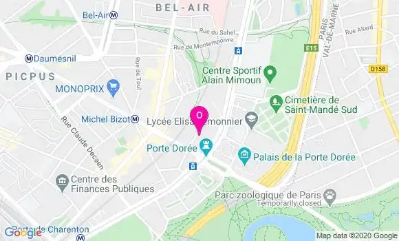 Localisation Cecile Gautier