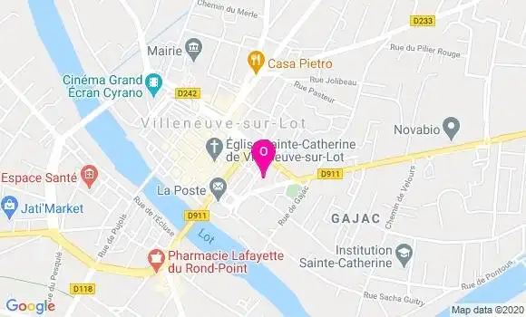 Localisation Anne Meneret