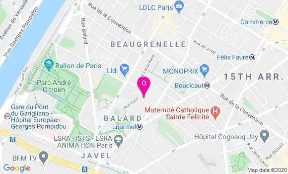 Localisation Lorraine Bertin
