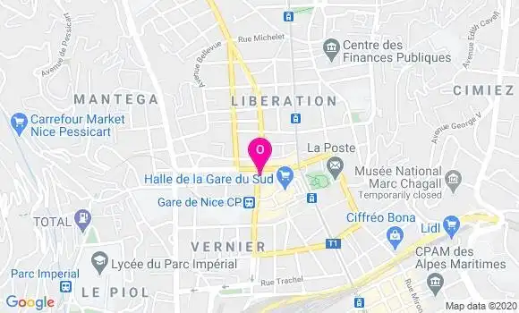 Localisation Thierry Bensaid