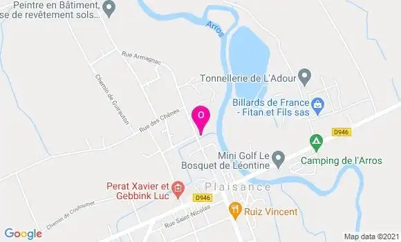 Localisation Milva Catella
