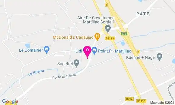Localisation Cecile Gitton