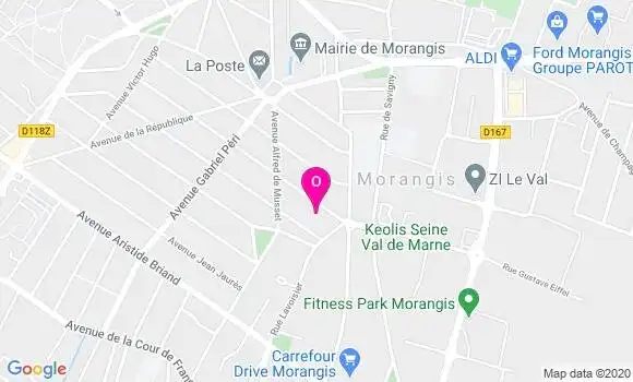 Localisation Sandra Grente