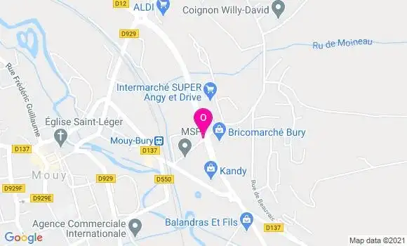 Localisation Antoine Cazier