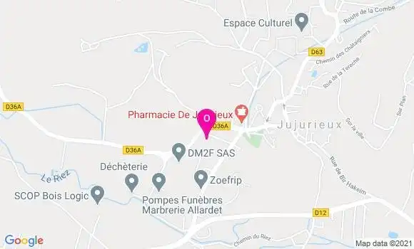Localisation Charline Odier
