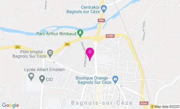 Localisation Anne Sophie Sarret De Vaurs