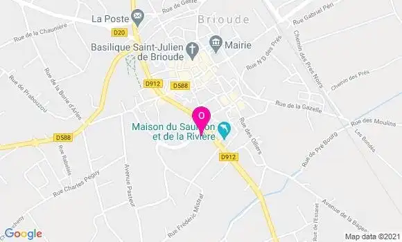 Localisation Julien Exbrayat